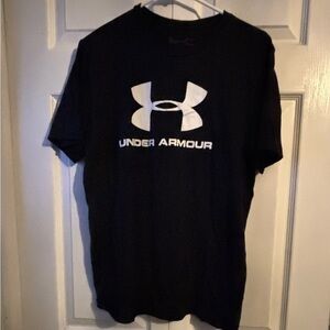Under Armour Men's Tee in Black and White